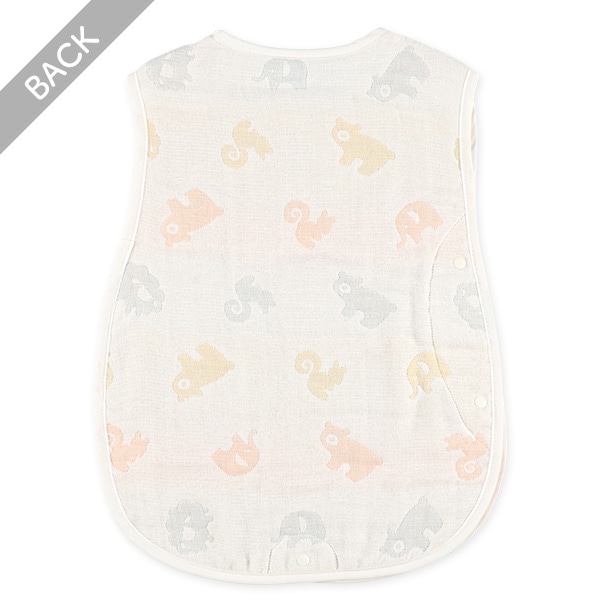 6重ガーゼ通期ミニスリーパー（アニマル）