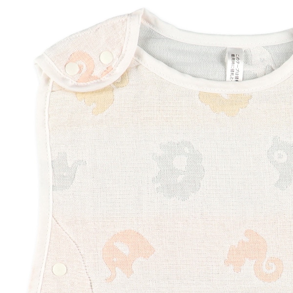 6重ガーゼ通期ミニスリーパー（アニマル）