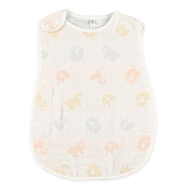 6重ガーゼ通期ミニスリーパー（アニマル）