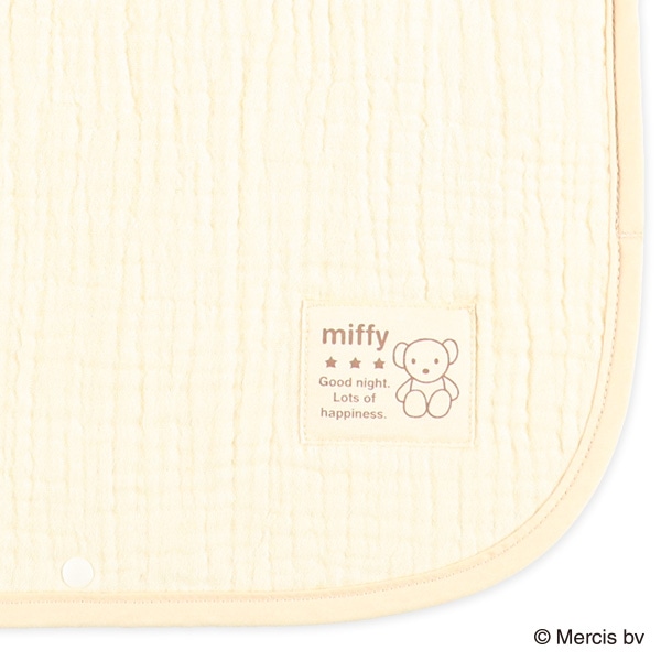 ガーゼ通期丸型ミニスリーパー（ミッフィー）