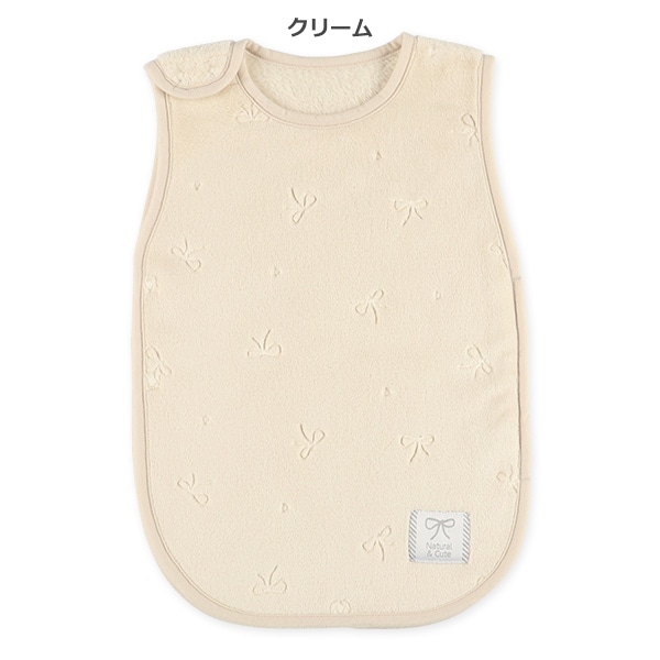 丸型スリーパー（型押しリボン）