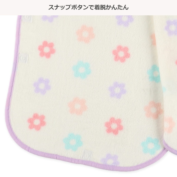 丸型スリーパー（花柄）