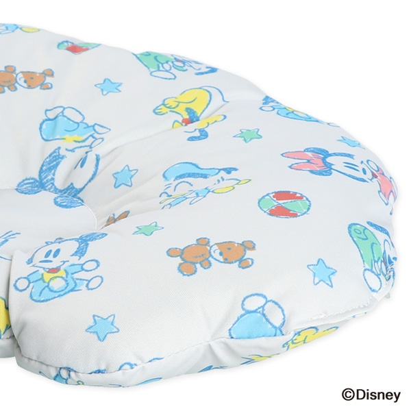 もちもち冷感ベビー枕（ミッキー&フレンズ）