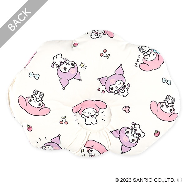 ひんやり冷感ベビー枕（マイメロディ・クロミ）