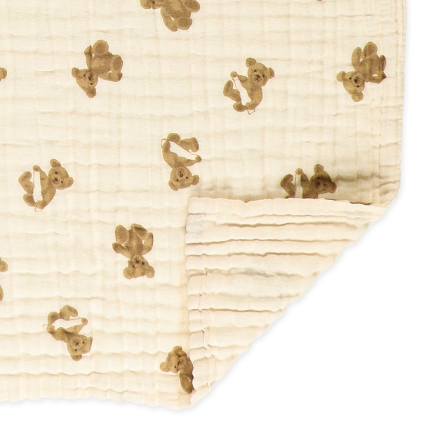 6重ガーゼケット（くま）