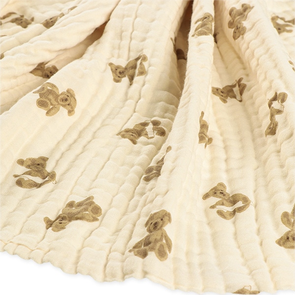 6重ガーゼケット（くま）