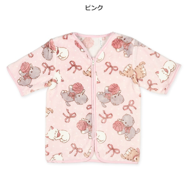 袖付きミニスリーパー（ねこ）