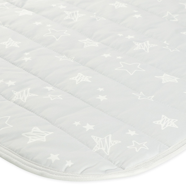 ミニサイズもっちり冷感敷きパッド（星）