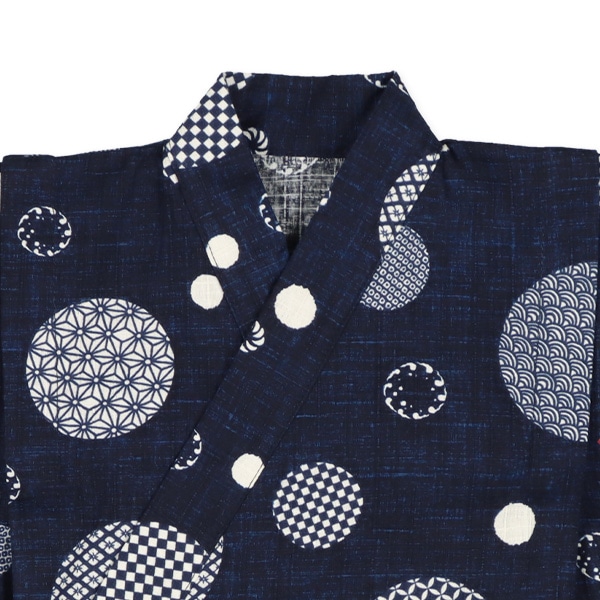 甚平（和柄水玉）