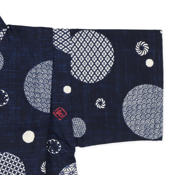 甚平（和柄水玉）