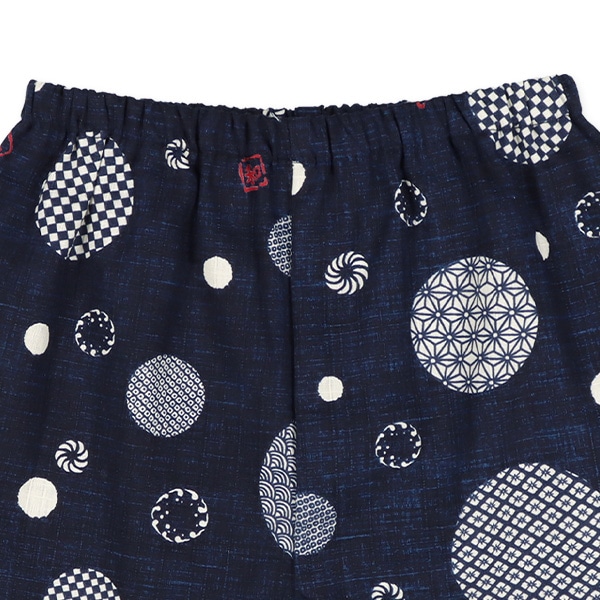 甚平（和柄水玉）