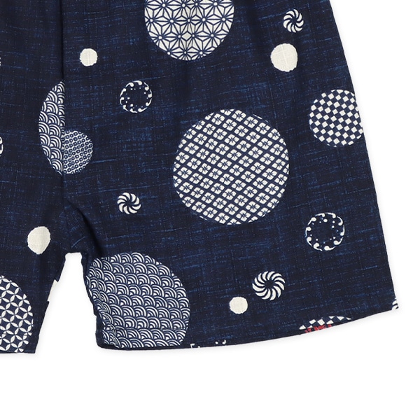 甚平（和柄水玉）