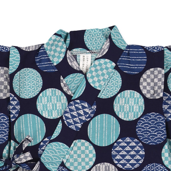 日本製 甚平（丸柄）