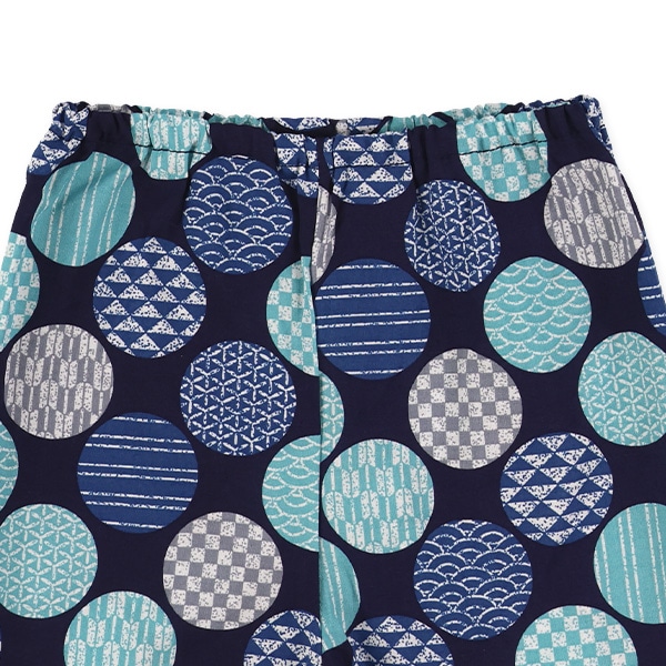 日本製 甚平（丸柄）