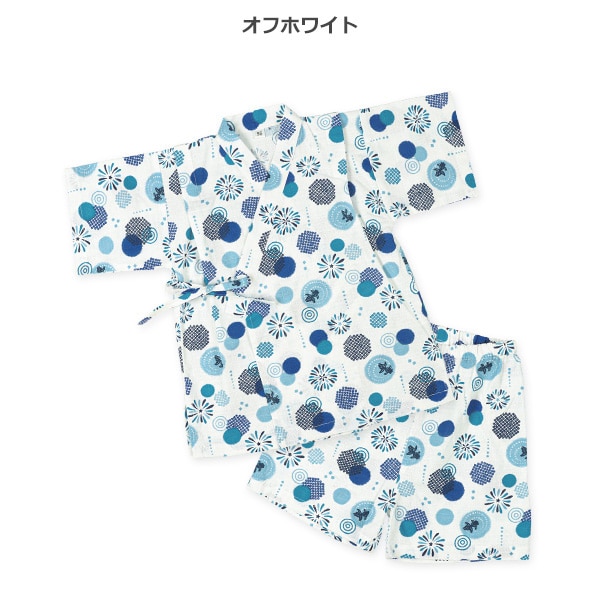 甚平（和柄水玉）