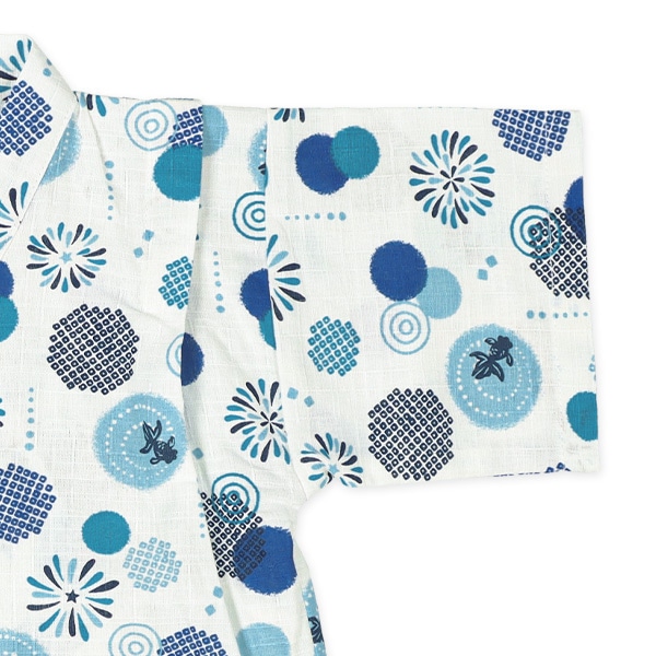 甚平（和柄水玉）