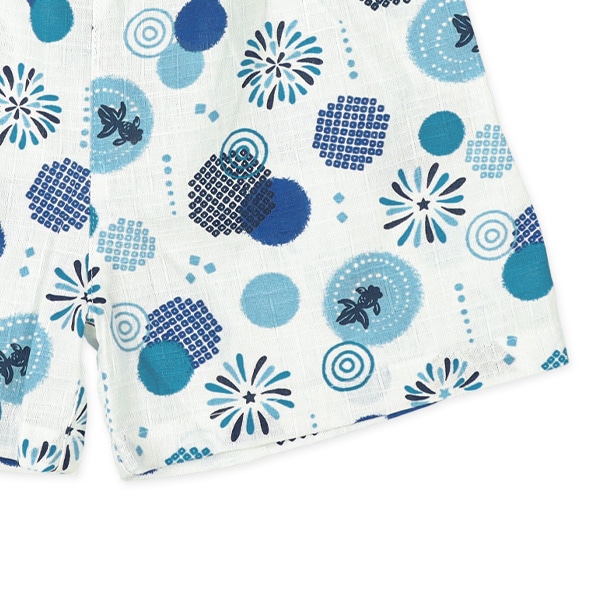 甚平（和柄水玉）