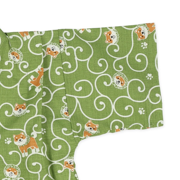 甚平（唐草・柴犬）