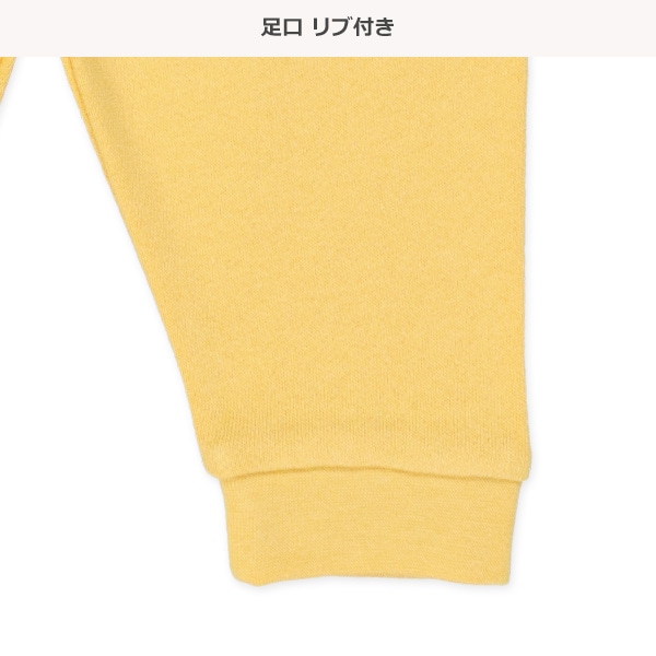 腹巻付き裏毛長袖パジャマ（たい焼き・いぬ）