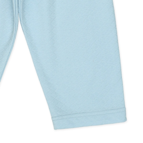 ソフトキルト腹巻付きラグラン長袖パジャマ（くま列車）