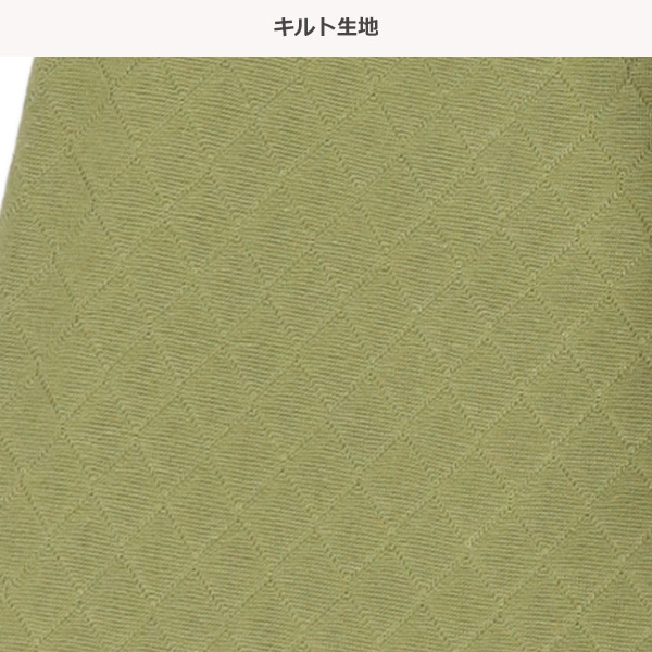 ソフトキルト腹巻付き長袖パジャマ（たぬき）