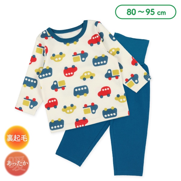 新品 プチバトー 12ans 152cm プリント 長袖 パジャマ パリ