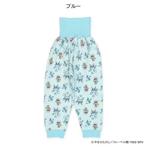 2枚組ソフトキルト腹巻付きスペアパンツ（アンパンマン）