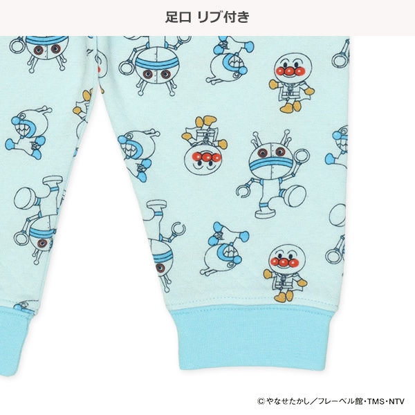 2枚組ソフトキルト腹巻付きスペアパンツ（アンパンマン）