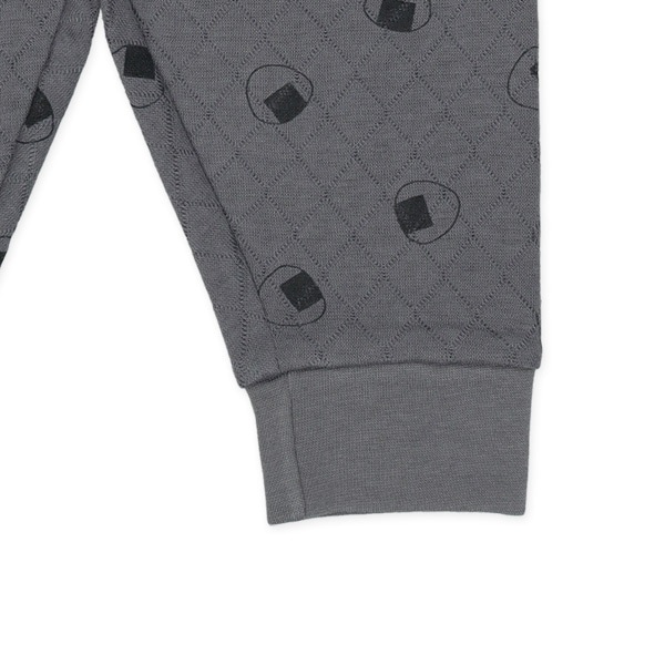 2枚組ソフトキルト腹巻付きスペアパンツ（おにぎり）