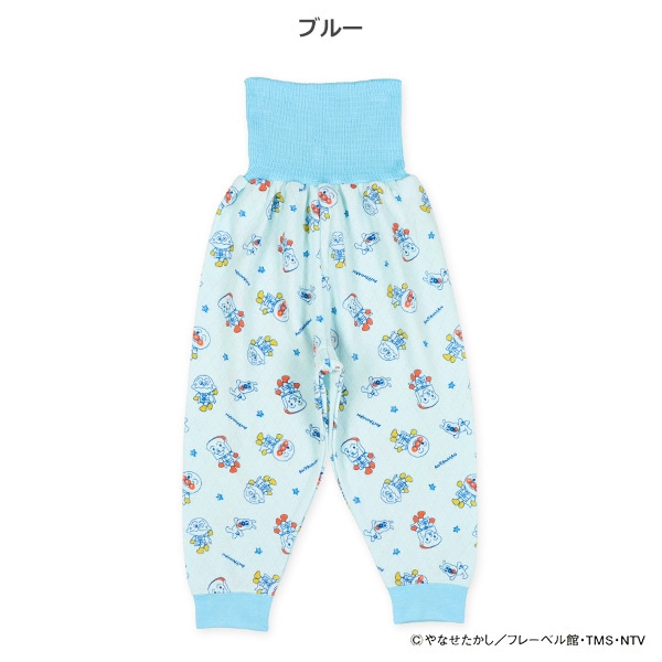 2枚組ソフトキルト腹巻付きどっちもまえスペアパンツ（アンパンマン）