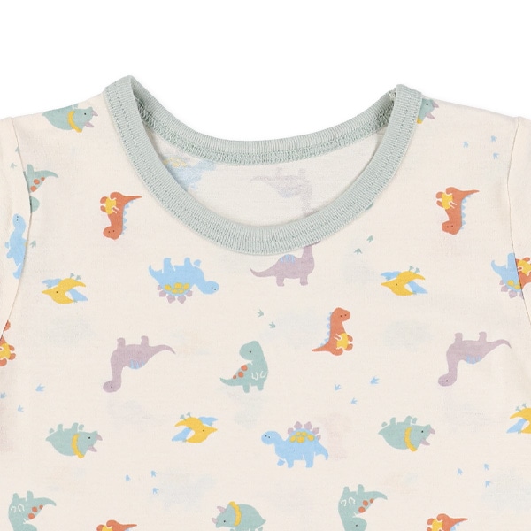 腹巻付き半袖パジャマ（恐竜）