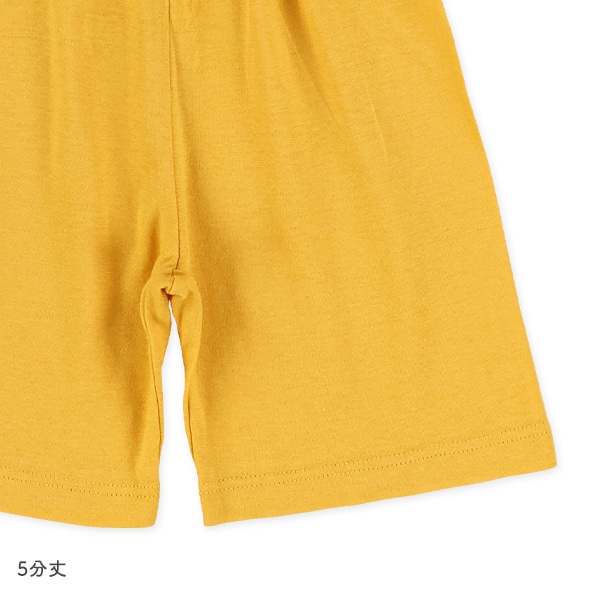 腹巻付き半袖パジャマ（アニマルフェイス）