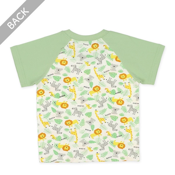 腹巻付きラグラン半袖パジャマ（コアラ）