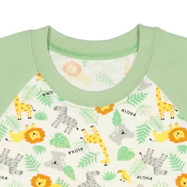 腹巻付きラグラン半袖パジャマ（コアラ）