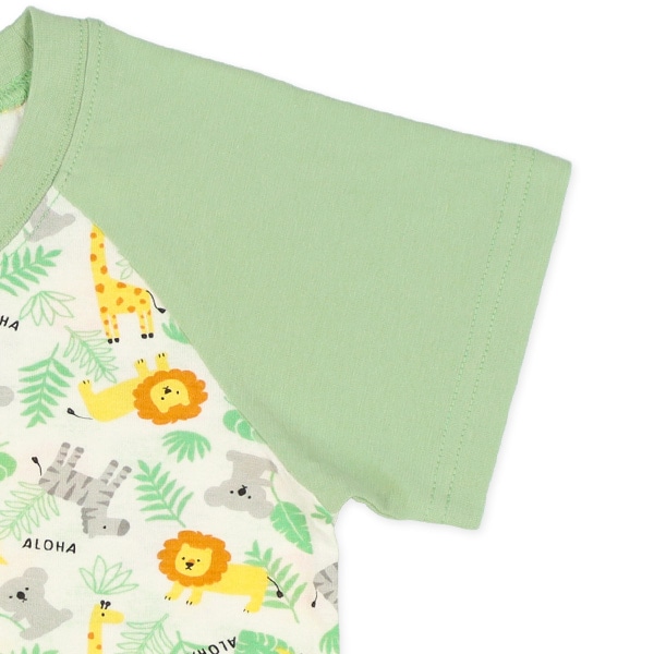 腹巻付きラグラン半袖パジャマ（コアラ）