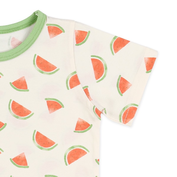 腹巻付き半袖パジャマ（すいか）