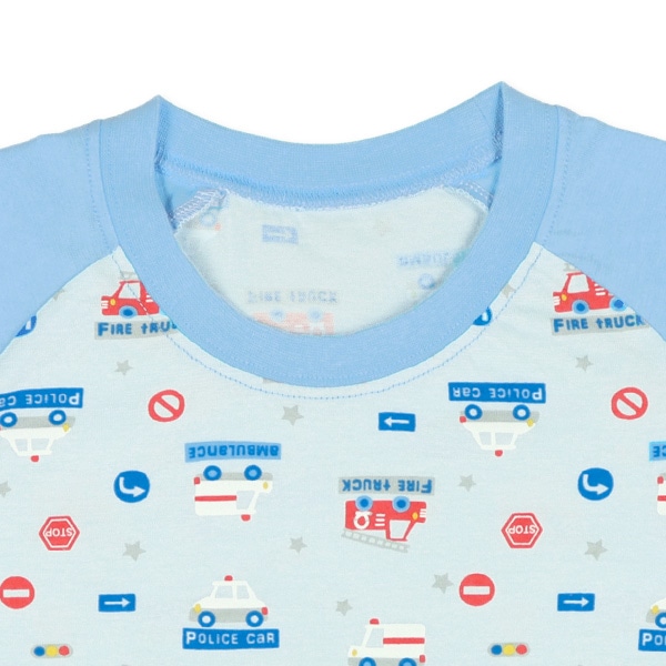 腹巻付き半袖パジャマ（緊急車両）
