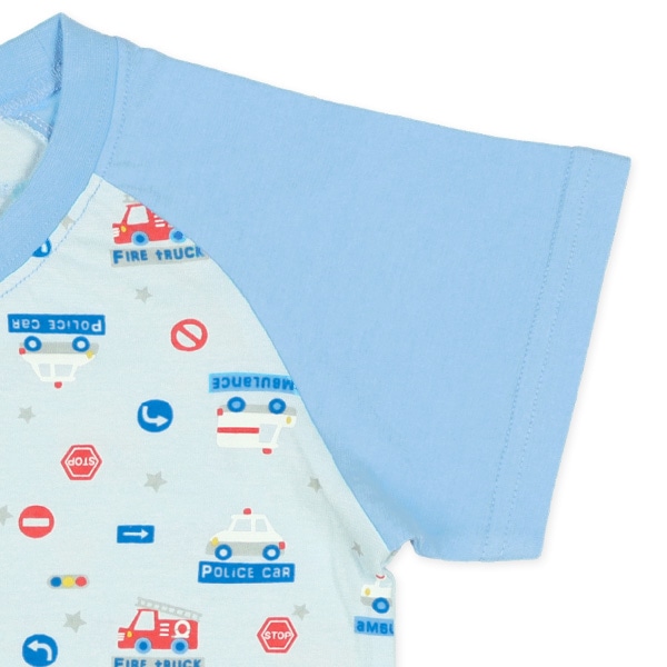 腹巻付き半袖パジャマ（緊急車両）