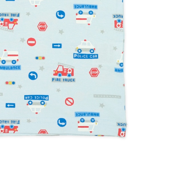 腹巻付き半袖パジャマ（緊急車両）