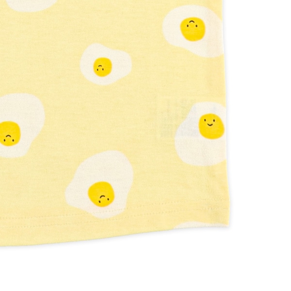 腹巻付き半袖パジャマ（目玉焼き）