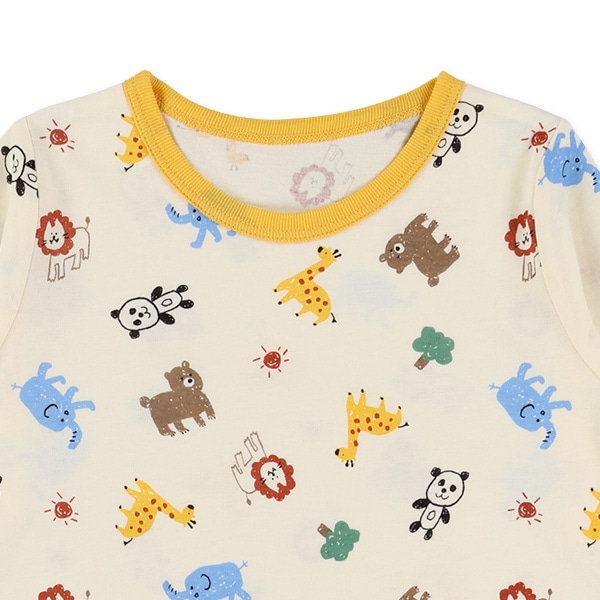 腹巻付き長袖パジャマ（アニマル）