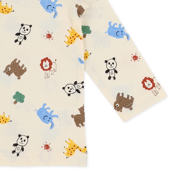 腹巻付き長袖パジャマ（アニマル）