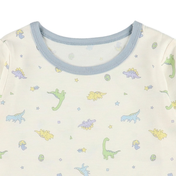 腹巻付き長袖パジャマ（恐竜・卵）