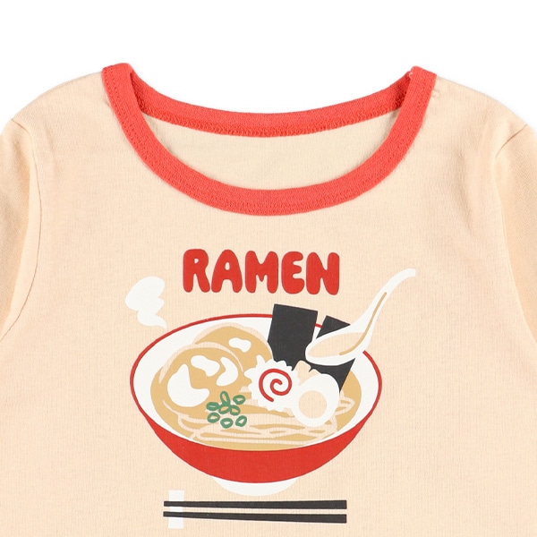 腹巻付き長袖パジャマ（ラーメン）