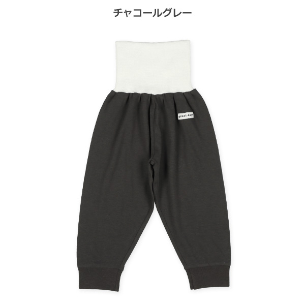 2枚組腹巻付きスペアパンツ（月柄・無地）