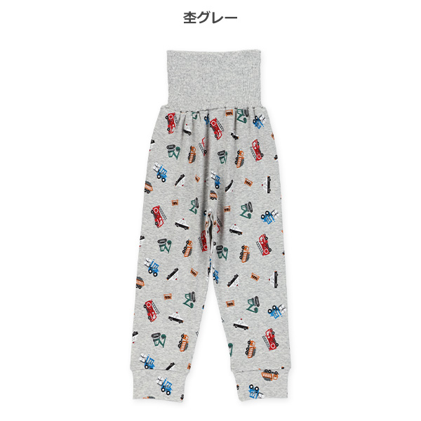 2枚組腹巻付きスペアパンツ（ボーダー・はたらくくるま）