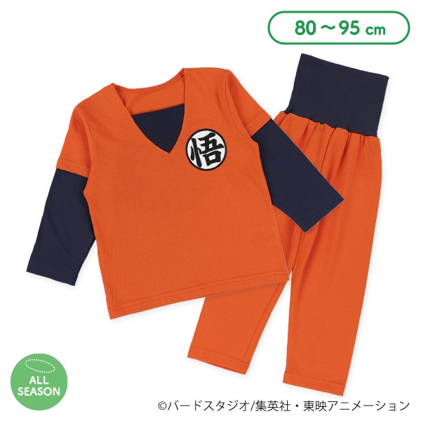 腹巻付き長袖パジャマ（ドラゴンボールスーパー）