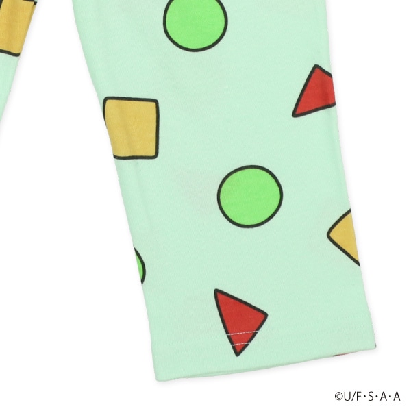 腹巻付き前開き長袖パジャマ（クレヨンしんちゃん）