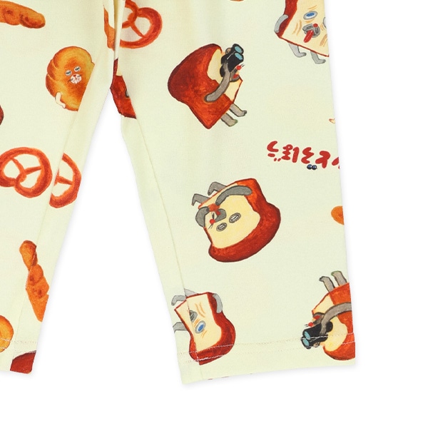 腹巻付き長袖パジャマ（パンどろぼう）