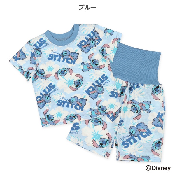 腹巻付き半袖パジャマ（リロ＆スティッチ）